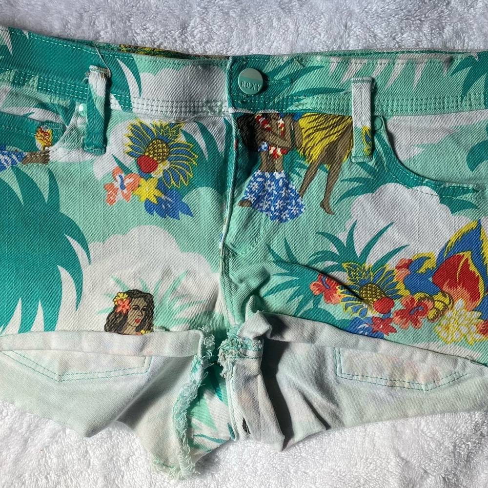 ROXY denim jean shorts